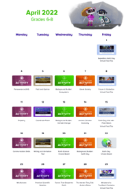 April 2022 DE Calendar 6-8