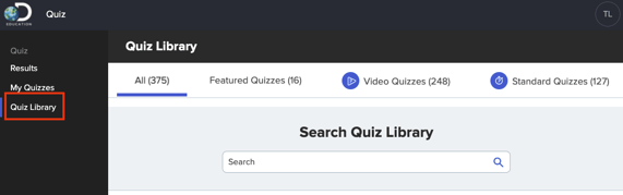 DE Quiz Library