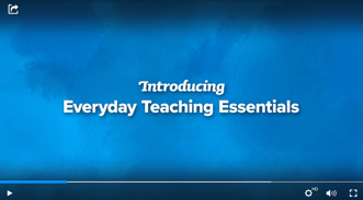 DE Teaching Essentials Video