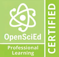 OpenSciEd Professional Learning Certified Emblem