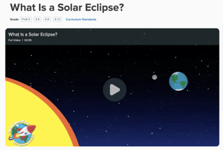 What is a Solar Eclipse DE